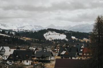 Фото номера Трехместный номер с видом на горы Проживание в семье Villa Bańska г. Баньска 11