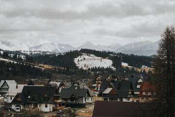 Фото номера Трехместный номер с видом на горы Проживание в семье Villa Bańska г. Баньска 6